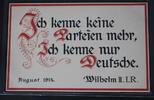 AK Deutschland Ich kenne keine Partei mehr, ich kenne nur ... ungebraucht -