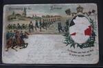 AK Deutschland Erinnerung an das Manöver 1903 gebraucht -
