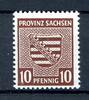 SBZ Provinz Sachsen SBZ Provinz Sachsen 78 Y b y postfrisch geprüft Jasch MiNr. 78 Y b y postfrisch geprüft Jasch -