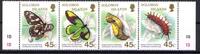 Salomon Inseln 4er Streifen Salomon Inseln 4er Streifen 667-70 postfrisch Schmetterlinge MiNr. 667-70 postfrisch Schmetterlinge -