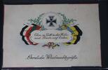 AK Deutschland Ehre sei Gott in der Höhe usw. Feldpost 1914 gebraucht -