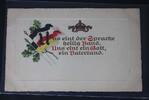 AK Deutschland Uns eint der Sprache heilig Band, uns usw. ungebraucht -