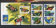 Kambodscha Kambodscha 2186-2191, Block 283 postfrisch Schmetterling MiNr. 2186-2191, Block 283 postfrisch Schmetterling -