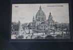 AK Berlin Dom mit Kaiser Friedrich-Brücke 1914 gebraucht