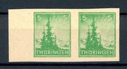SBZ Thüringen waag. Paar SBZ Thüringen waag. Paar 94 A Y by U postfrisch MiNr. 94 A Y by U postfrisch -