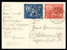SBZ Allg. Ausgaben SBZ Allg. Ausgaben 230 I + 231 gestempelt auf Miniatur-Brief MiNr. 230 I + 231 gestempelt auf Miniatur-Brief -