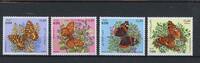 Algerien Algerien 1050-53 postfrisch Schmetterlinge MiNr. 1050-53 postfrisch Schmetterlinge -
