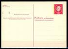 Bund Ganzsache Bund Ganzsache P 47 A/F postfrisch MiNr. P 47 A/F postfrisch -