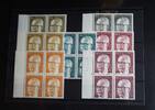 Berlin Berlin 427-433 postfrisch als Viererblocks MiNr. 427-433 postfrisch als Viererblocks -