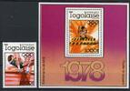 Togo Togo 1278 A + Bl. 126 A postfrisch Olympia 1980 Moskau MiNr. 1278 A + Bl. 126 A postfrisch Olympia 1980 Moskau -