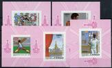 Kongo Brazza. Einzelblocks Kongo Brazza. Einzelblocks 707-711 postfrisch Olympia 1980 Moskau MiNr. 707-711 postfrisch Olympia 1980 Moskau -