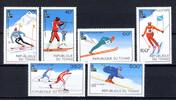 Tschad Tschad 877-882 postfrisch Olympia 1980 Lake Placid MiNr. 877-882 postfrisch Olympia 1980 Lake Placid -