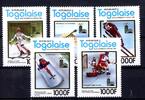 Togo Togo 1508-1512 A postfrisch Olympia 1980 Lake Placid MiNr. 1508-1512 A postfrisch Olympia 1980 Lake Placid -