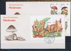 Antigua Barbuda Antigua Barbuda 1637, 39,41,44, Block 234 Pilze Ersttagesbrief/FDC MiNr. 1637, 39,41,44, Block 234 Pilze Ersttagesbrief/FDC -