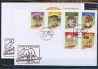 Benin 1003-1008, Block 37 Pilze Ersttagesbrief/FDC MiNr. 1003-1008, Block 37 Pilze Ersttagesbrief/FDC BU