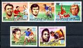 Kongo Kongo 614-618 postfrisch Fußball MiNr. 614-618 postfrisch Fußball -