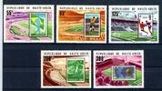 Obervolta Obervolta 700-704 postfrisch Fußball MiNr. 700-704 postfrisch Fußball -