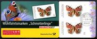 Bund Markenheftchen Bund Markenheftchen 60 gestempelt Weiden Schmetterlinge MiNr. 60 gestempelt Weiden Schmetterlinge -