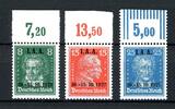 Deutsches Reich Deutsches Reich 407-409 P OR postfrisch MiNr. 407-409 P OR postfrisch -