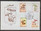 Algerien Algerien 827-830 gestempelt als FDC / Pilze MiNr. 827-830 gestempelt als FDC / Pilze -