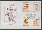 Algerien Algerien 827-830 gestempelt als FDC / Pilze MiNr. 827-830 gestempelt als FDC / Pilze -