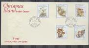 Weihnachts-Inseln Weihnachts-Inseln 187-191 gestempelt als FDC / Pilze MiNr. 187-191 gestempelt als FDC / Pilze -