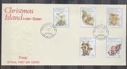 Weihnachts-Inseln Weihnachts-Inseln 187-191 gestempelt als FDC / Pilze MiNr. 187-191 gestempelt als FDC / Pilze -