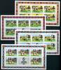 Ghana KB Ghana KB 564-567 B postfrisch Fußball WM 1974 MiNr. 564-567 B postfrisch Fußball WM 1974 -