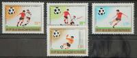 Albanien Albanien 2080-2083 postfrisch Fußball MiNr. 2080-2083 postfrisch Fußball -