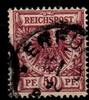 Deutsches Reich Deutsches Reich 50b gestempelt geprüft Zenker BPP MiNr. 50b gestempelt geprüft Zenker BPP -