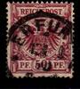 Deutsches Reich Deutsches Reich 50b gestempelt geprüft Zenker BPP MiNr. 50b gestempelt geprüft Zenker BPP -