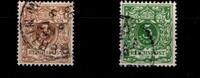 Deutsches Reich Deutsches Reich 45c, 46c gestempelt Typenprüfung MiNr. 45c, 46c gestempelt Typenprüfung -