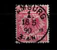 Deutsches Reich 47ba gestempelt gepr. Zenker BPP MiNr. 47ba gestempelt gepr. Zenker BPP