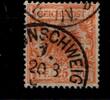Deutsches Reich 49a gestempelt tiefst gepr. Wiegand BPP MiNr. 49a gestempelt tiefst gepr. Wiegand BPP