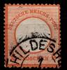 Deutsches Reich Deutsches Reich 14 gestempelt gut gezähnt, keine helle Stelle MiNr. 14 gestempelt gut gezähnt, keine helle Stelle -