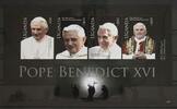 Uganada Uganada 2744-2747 postfrisch als Kleinbogen, Papst Benedikt XVI MiNr. 2744-2747 postfrisch als Kleinbogen, Papst Benedikt XVI -