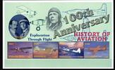 Ghana Ghana 3555-3558 postfrisch als Kleinbogen Flugzeuge MiNr. 3555-3558 postfrisch als Kleinbogen Flugzeuge -