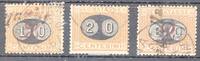 Italien Portomarken Italien Portomarken 15-17 gestempelt MiNr. 15-17 gestempelt -