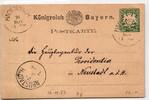 Bayern P6 als Ganzsache aus Bedarf -