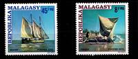 Madagaskar Madagaskar 773-774 postfrisch Schifffahrt MiNr. 773-774 postfrisch Schifffahrt -