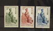 Saarland Saarland 293-295 postfrisch Heilige MiNr. 293-295 postfrisch Heilige -