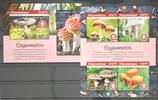 Mosambik Mosambik aus Jahrgang 2019 postfrisch Kleinbogen und Block / Pilze MiNr. aus Jahrgang 2019 postfrisch Kleinbogen und Block / Pil -