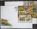 Zentralafrikanische Republik Zentralafrikanische Republik 3116-3118 und Block 737 gestempelt als FDC MiNr. 3116-3118 und Block 737 gestempelt als FDC -