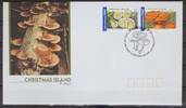 Weihnachtsinsel Weihnachtsinsel 481 und 482 gestempelt als FDC / Pilze MiNr. 481 und 482 gestempelt als FDC / Pilze -