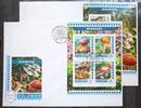 Salomon Inseln Salomon Inseln 4125-4128 und Block 577 gestempelt Kleinbogen / als FDC MiNr. 4125-4128 und Block 577 gestempelt Kleinbogen / als -