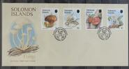 Salomon Inseln Salomon Inseln 522-525 gestempelt als FDC / Pilze MiNr. 522-525 gestempelt als FDC / Pilze -