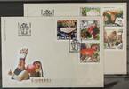 Rumänien Rumänien 6262-6267 gestempelt als FDC / Pilze MiNr. 6262-6267 gestempelt als FDC / Pilze -