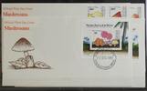 Nevis Nevis 637-644 und Block 38 und 39 gestempelt als FDC / Pilze MiNr. 637-644 und Block 38 und 39 gestempelt als FDC / Pilze -