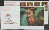   Antigua und Barbuda Antigua und Barbuda 973-976 und Block 116 gestempelt als FDC / Pilze MiNr. 973-976 und Block 116 gestempelt als FDC / Pilze...