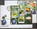 Mosambik Mosambik 7545-7548 und Block 949 gestempelt Kleinbogen / als FDC MiNr. 7545-7548 und Block 949 gestempelt Kleinbogen / als FDC -